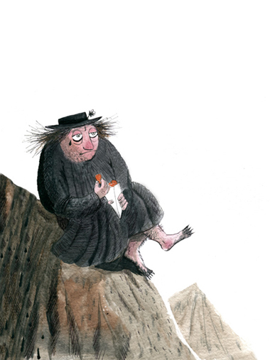 Иллюстрация к сказке Андрея Семина "Джоконда"