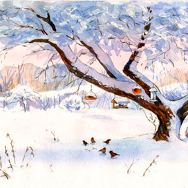 о птичках...