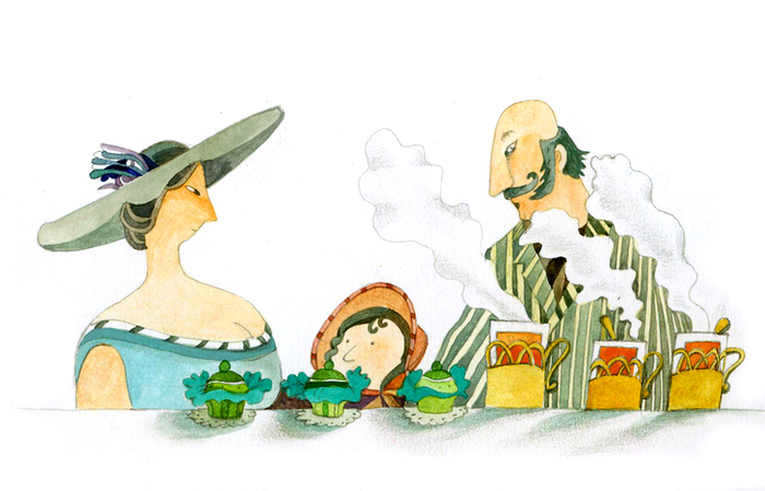 Сказка про художника и корову Музу