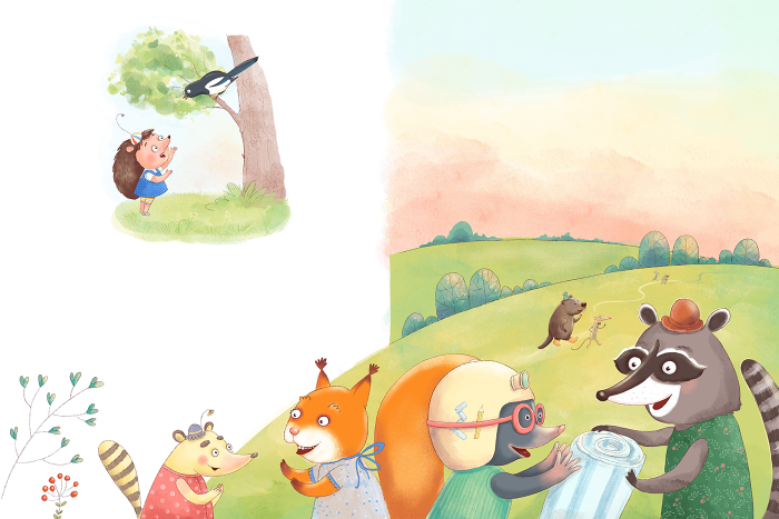 Как Шушуня за яблоками ходила