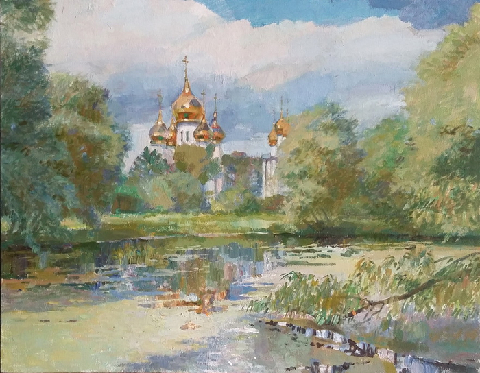 Пожарный пруд в Переславле-Залесском