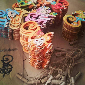 Новогодние сувениры ручной работы