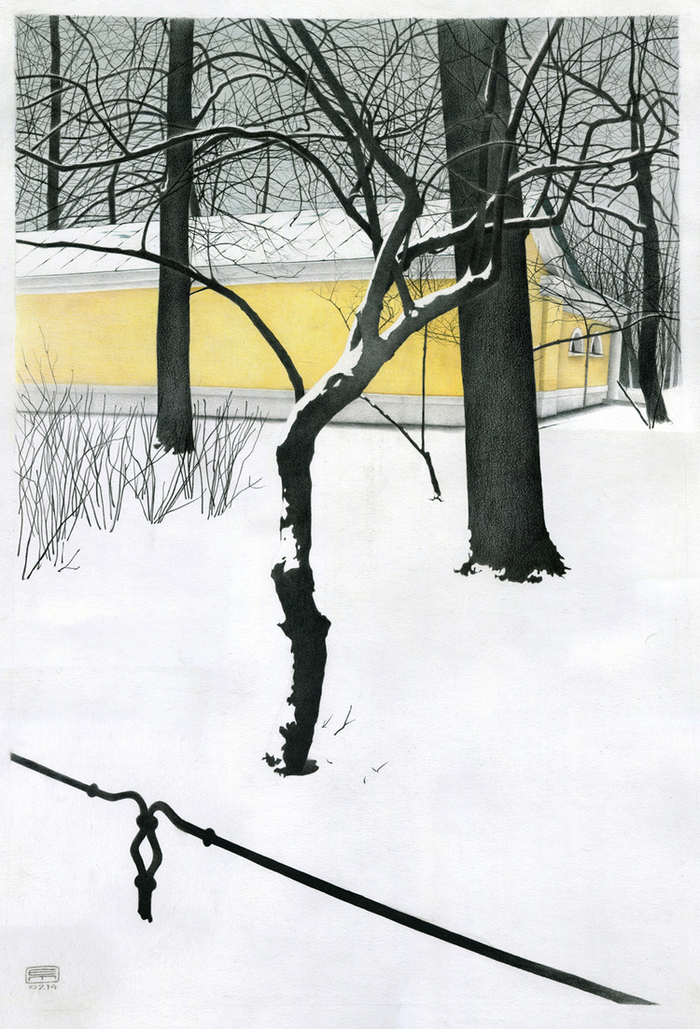 "Чувство снега / СПб" лист № 2