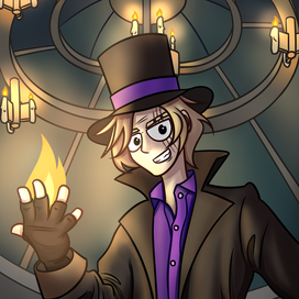 Высокий человек в шляпе