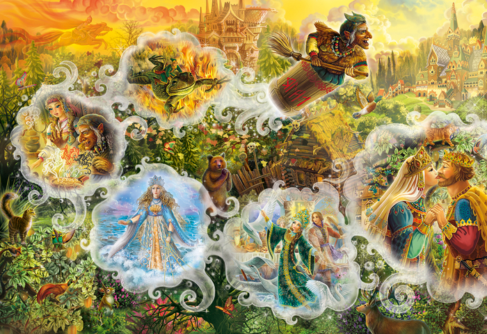 форзац книги про бабу-Ягу