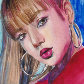 акварельные портреты