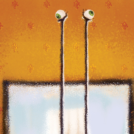 У улитки есть антенна