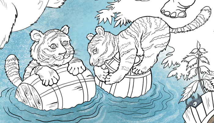 Иллюстрация для журнала "Вверх Тормашками" Сентябрь 2023