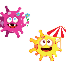 летние ребята-солнышки