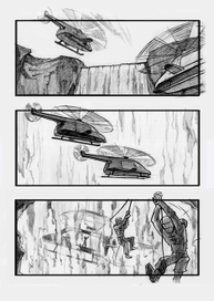 Сториборд х/ф "Скалолазка"1