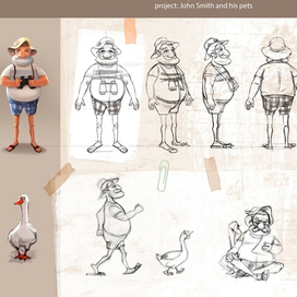 John Smith and his pets