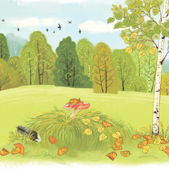 Пришвин "Начало осени"