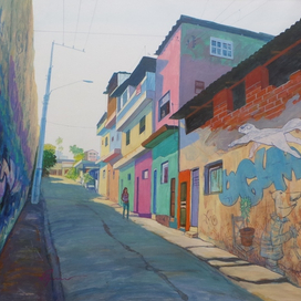 Крутая улочка