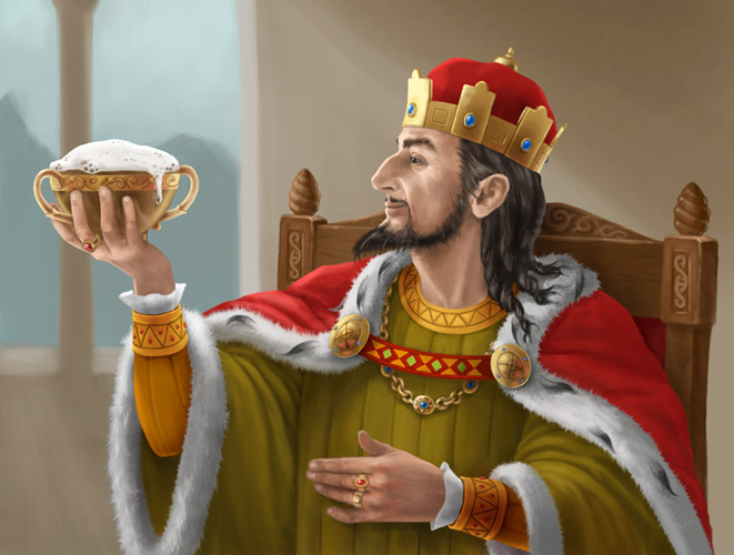 Король. пивная открывашка