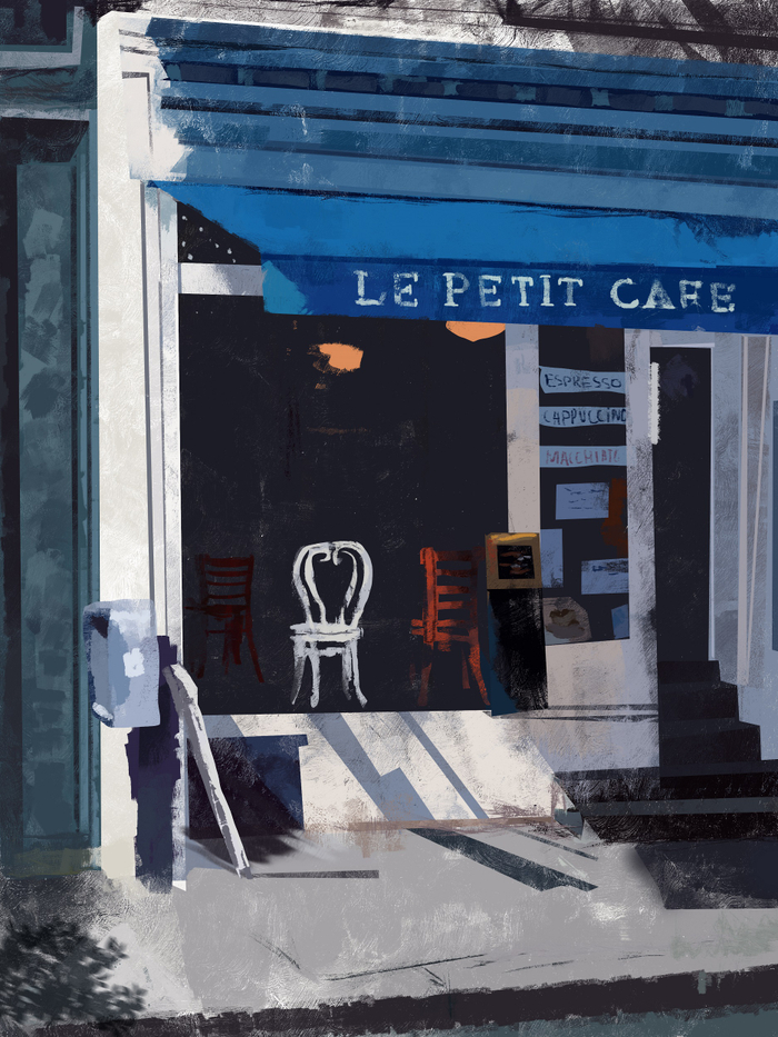 Быстрый цветной скетч