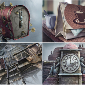 Крупные планы для игры "Дом у озера"