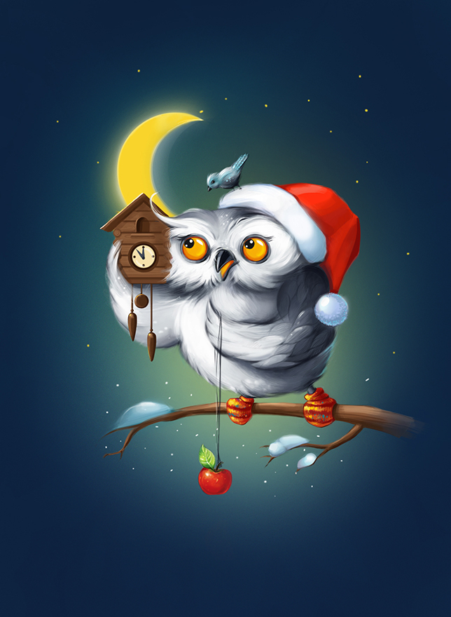 Пять минут до нового года.