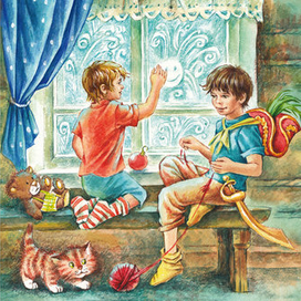 Зимние узоры.