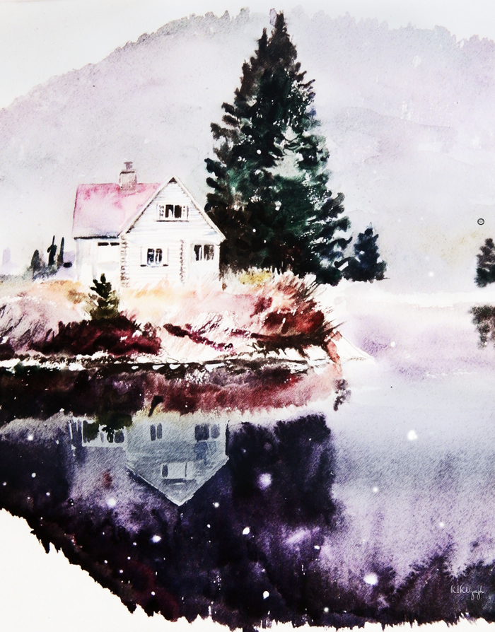 "Зимнее уединение".