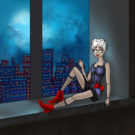 Обложка для новой песни «кукла»