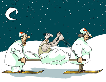 Доктор едет, едет...