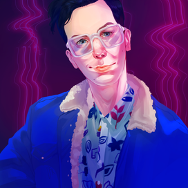 вылез из странных дел;