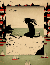 Иллюстрация к сказке Х.К.Андерсена "Русалочка"