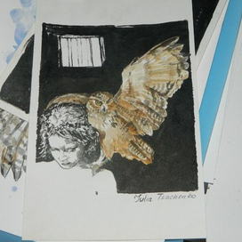 эскиз к иллюстрации