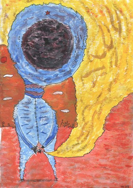 Писающий космонавт