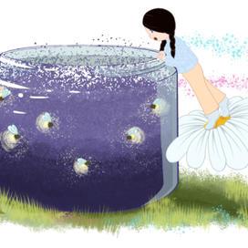 летняя иллюстрация