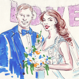 Wedding sketch