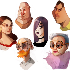 Разработка персонажей