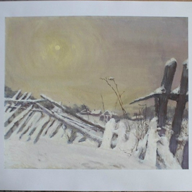 Окраина посёлка. Сибирь