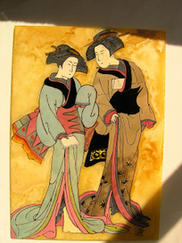 Роспись по стеклу.