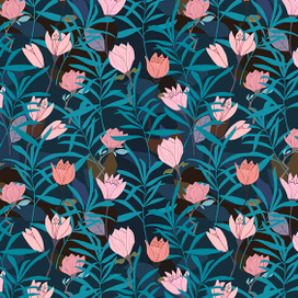 Цветочный патент Магнолии