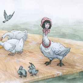 Принцесса-Лебедь. 