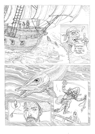 стр 4 из комикса про пирата