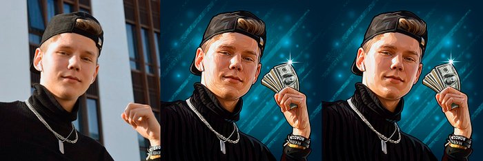 Портрет в стиле ГТА