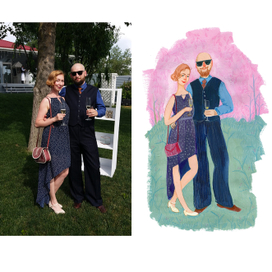 Стилизованный портрет