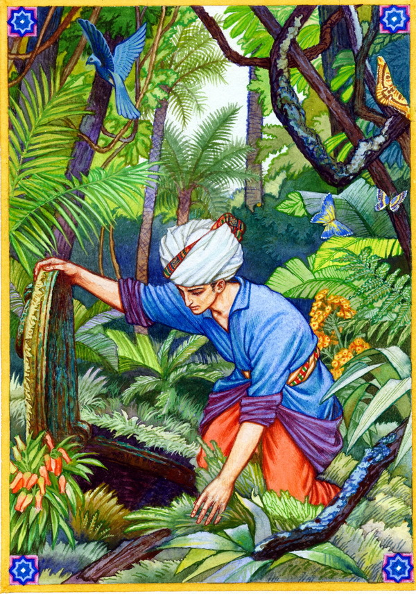 Потайная дверь.