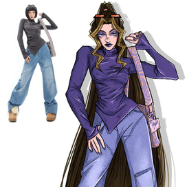 Дарси. Винкс. Дизайн костюма