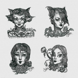 Пин-ап миниатюры