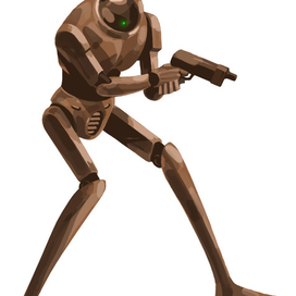 ржавый робот