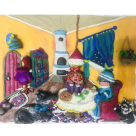 Чаепитие в гостях у бабушки