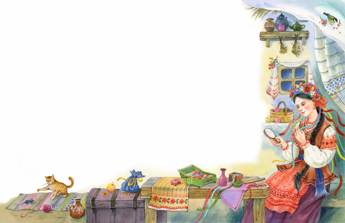 К повести Н.Гоголя "Ночь перед Рождеством" , изд. ЭКСМО 