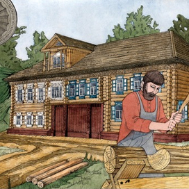 Дом Павловой. щёлоковский хутор. Нижний Новгород