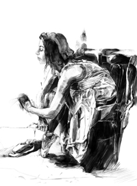 После выступления