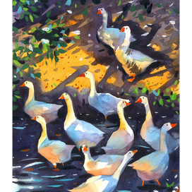 Гуси-лебеди