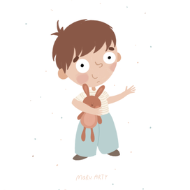 Мальчик с игрушкой