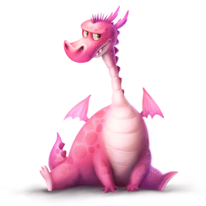 малиновый дракон